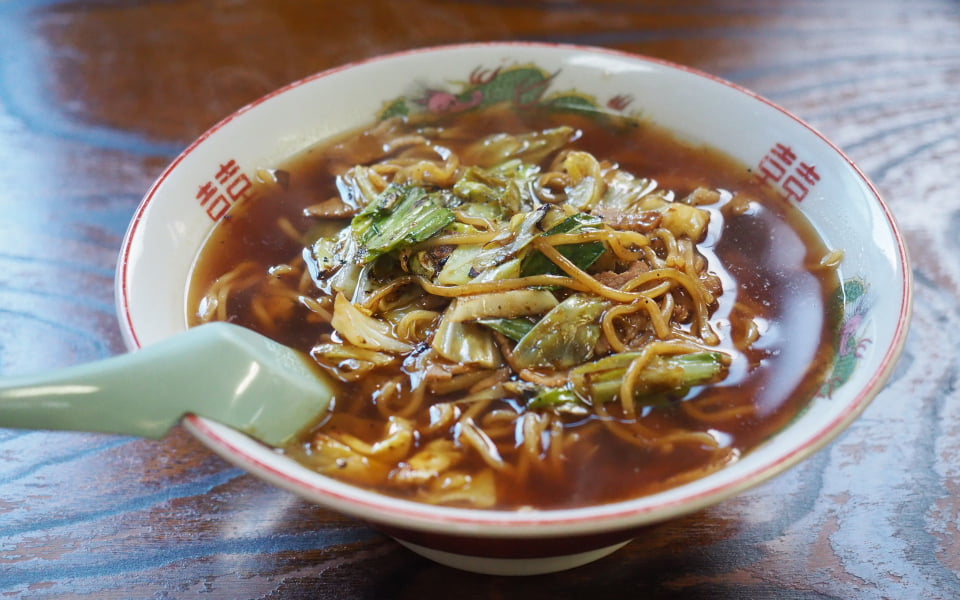 スープ入り焼きそば