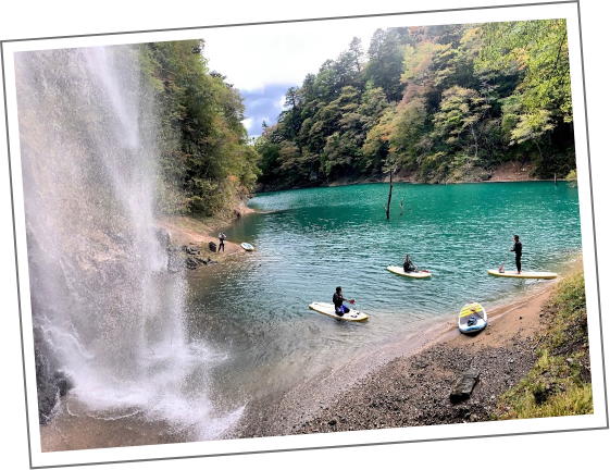 板室ダム湖カヌー・S U P 体験ツアー