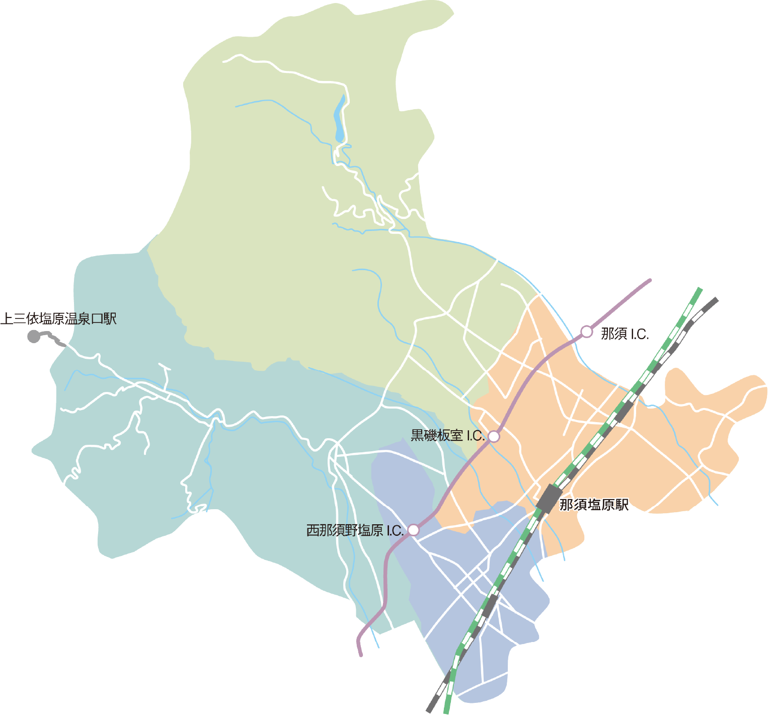 那須塩原市マップ