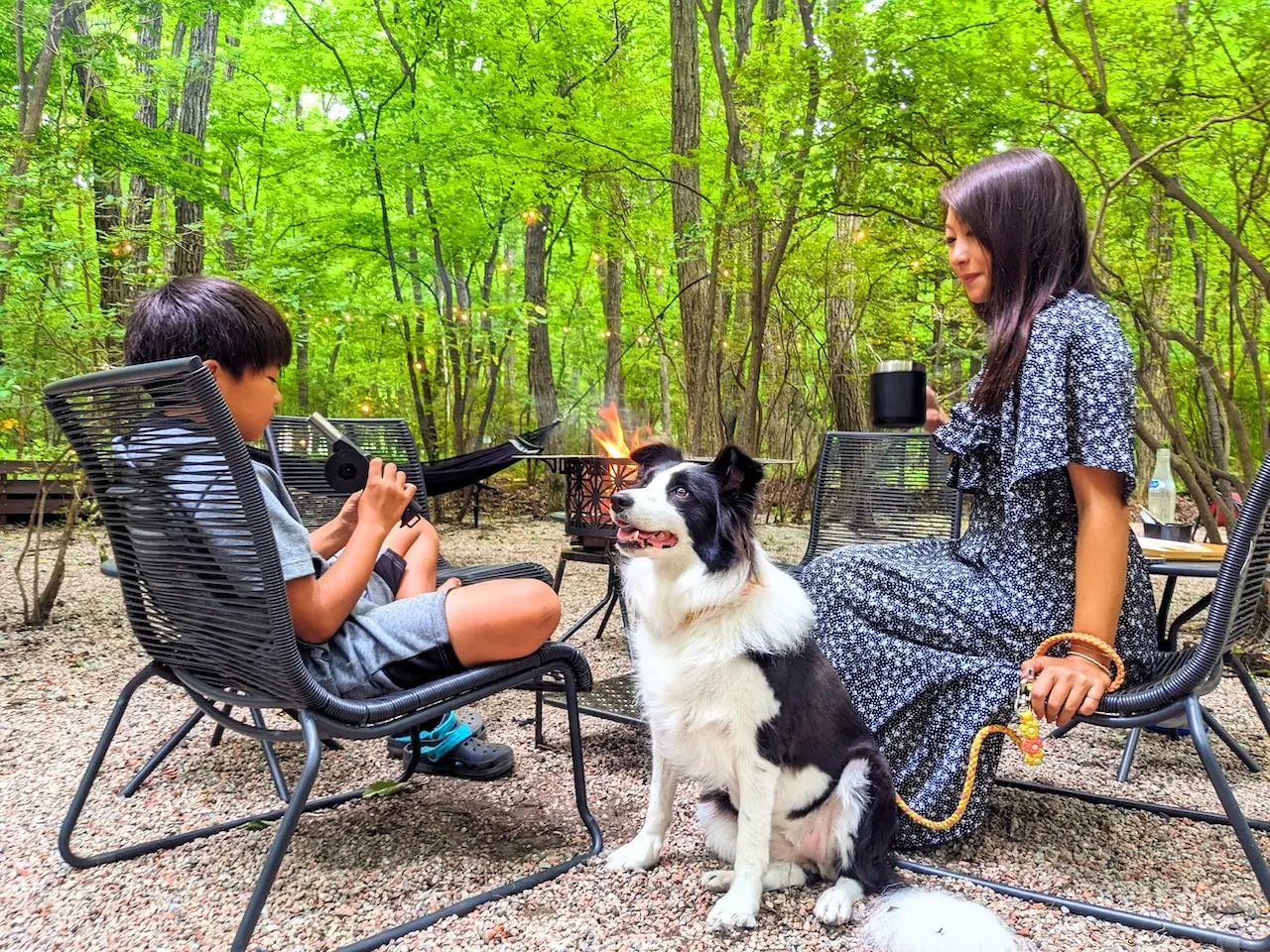 グランピングカフェ＆バー”たき火”
