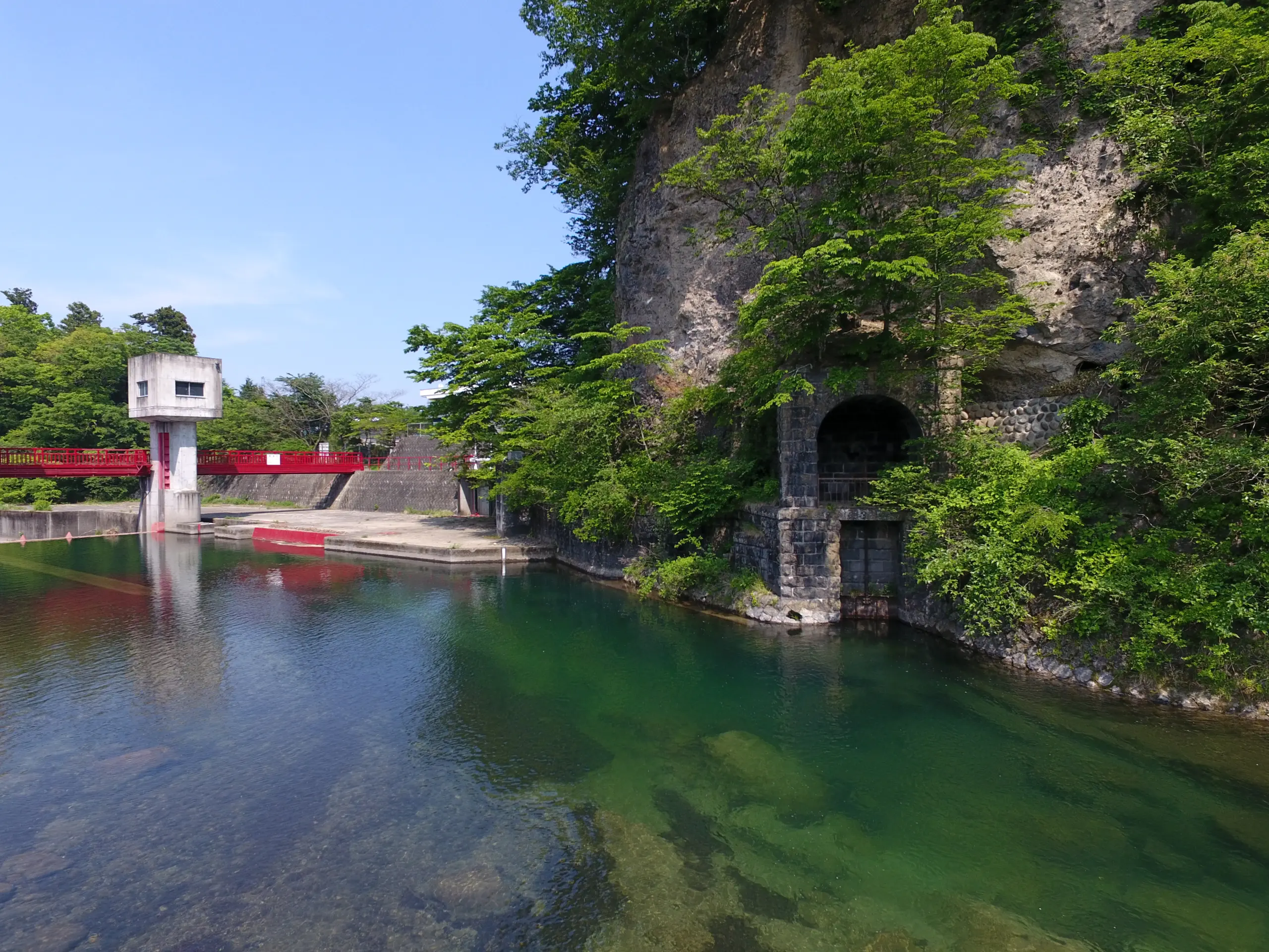 那須疏水旧取水施設