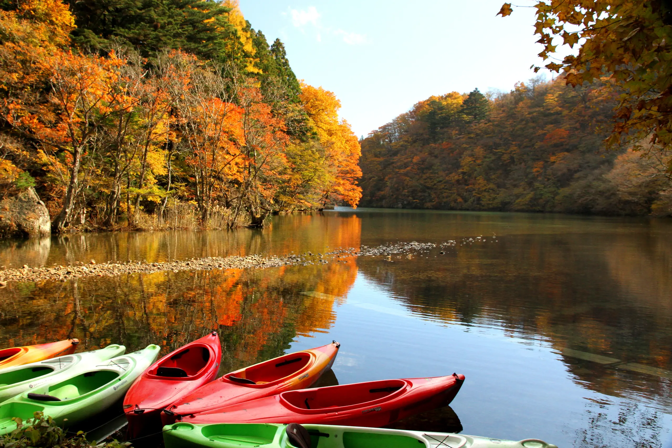 板室ダム湖_秋2